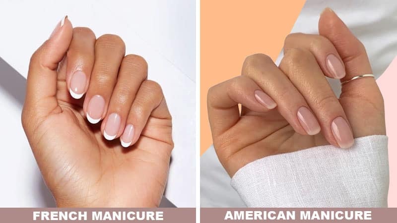 Difference Between French And American Manicure