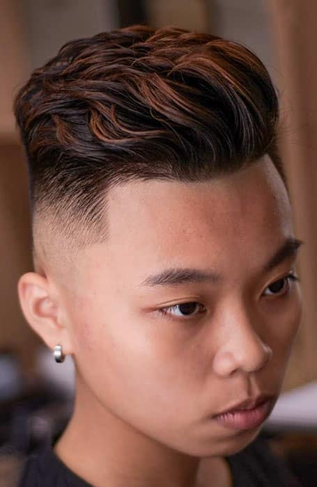 Disconnected Undercut With Wavy Korean Perm