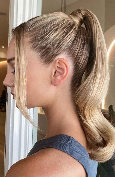 Elegant High Ponytail Hairstyles