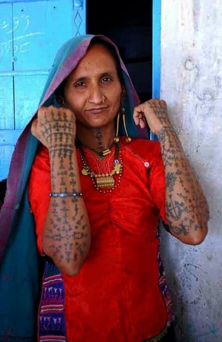 Indian Tribal Tattoos