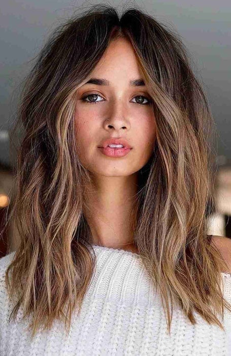 Layered Middle Part