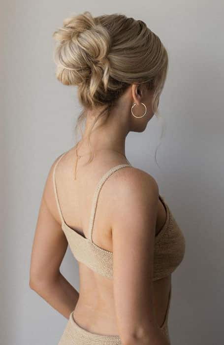 Loose Chignon Updo