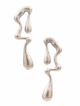 Metallic Drip Earrings