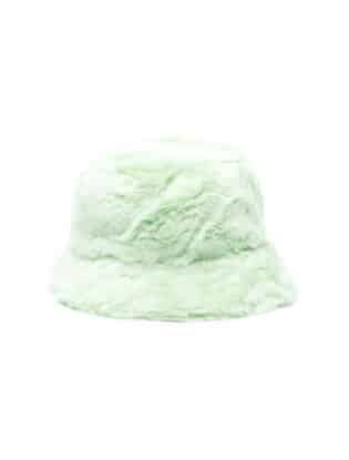 Mint Fluffy Bucket Hat