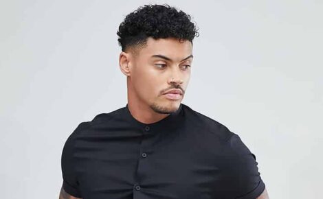 Taper Fade Curly Hair Ideas For Men