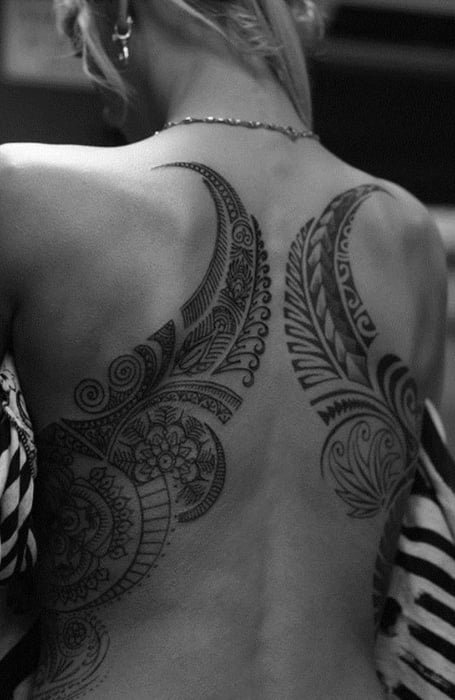 Tribal Back Tattoos