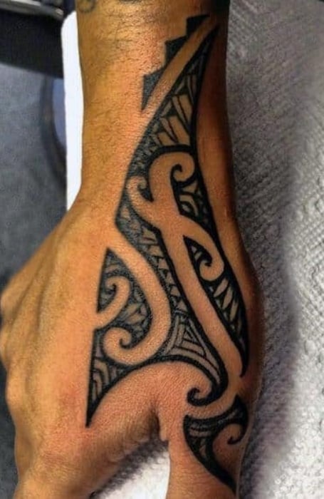 Tribal Hand Tattoos 