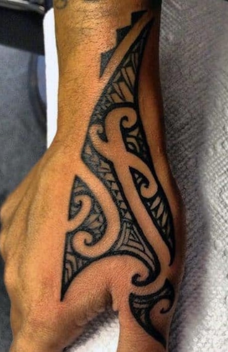 Tribal Hand Tattoos 