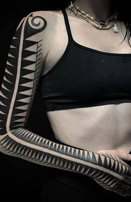 Tribal Sleeve Tattoo