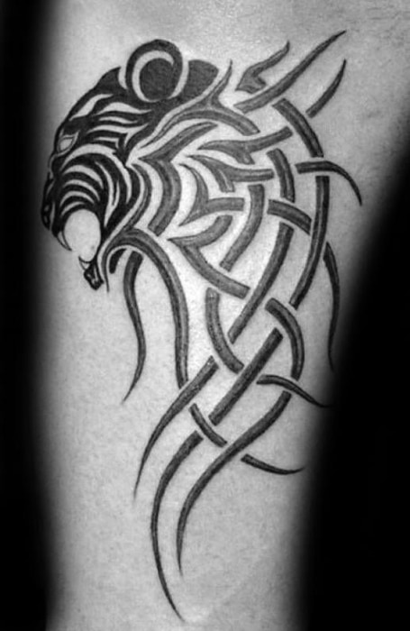 Tribal Tiger Tattoo 