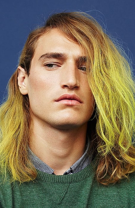 Yellow Hair Colors for Men