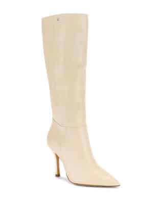Cream Boots
