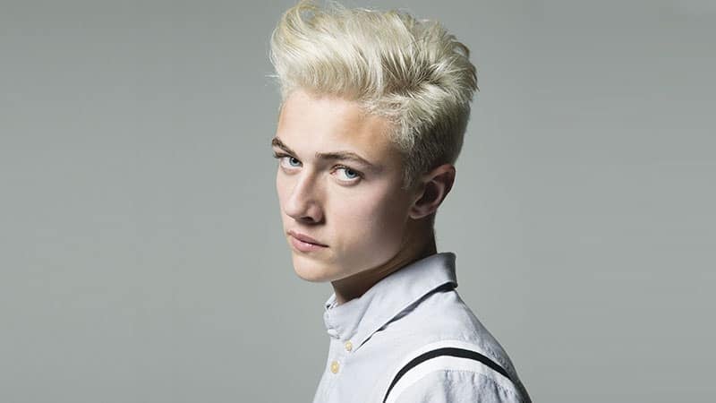 8. Blonde Hair Color Ideas for Men with Short Hair - wide 10