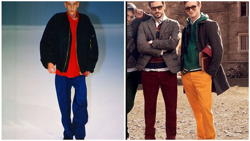 2000s Fashion Colorful Jeans