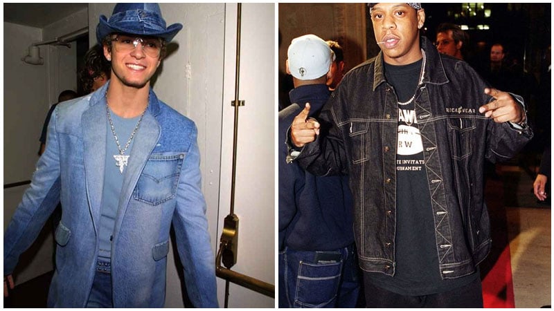 2000s Fashion Double Denim