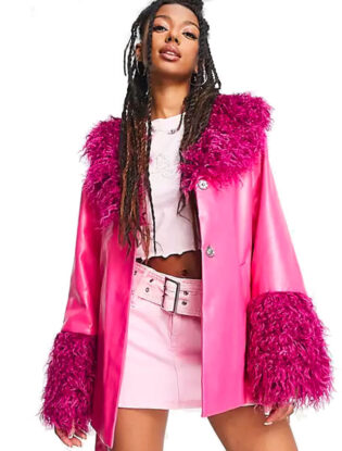 Barbiecore Coat