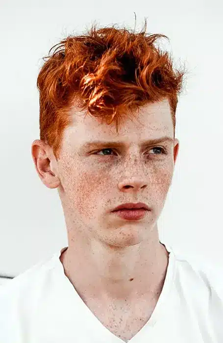 Fauk Hawk Ginger Hair Men