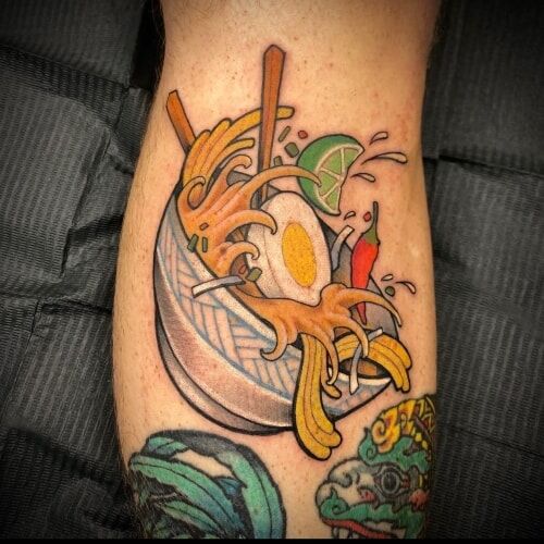 Food Tattoos For Men