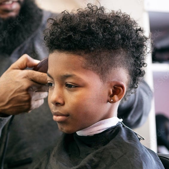 Frohawk Black Boy haircuts