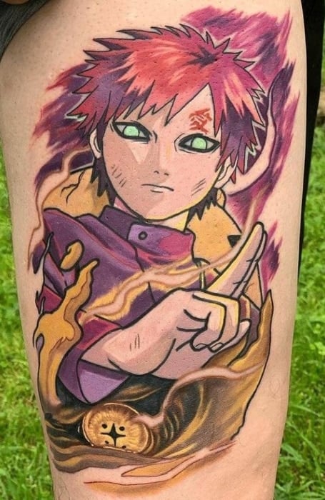 Gaara Naruto Tattoo