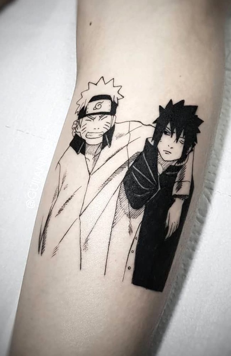 Naruto And Sasuke Tattoo