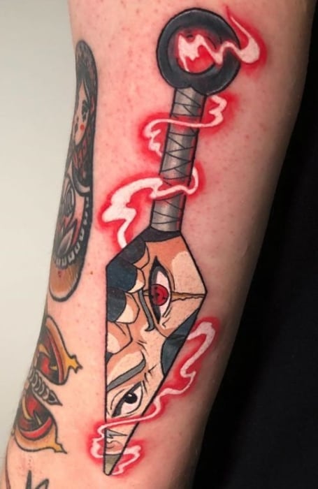 Naruto Kunai Tattoos