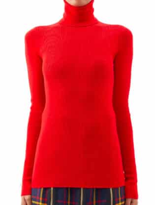 Red Turtleneck