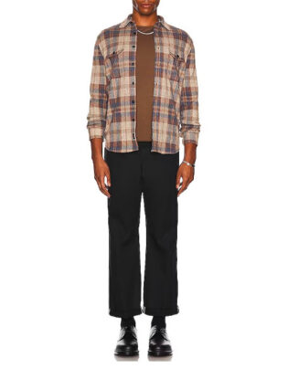 Brown Flannel