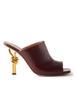 Burgundy Mules
