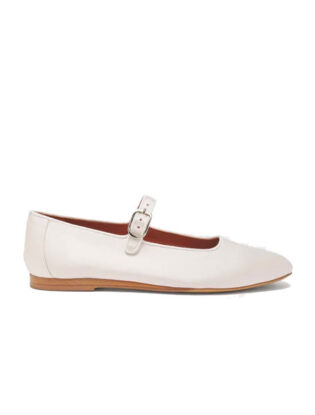 Cream Ballet Flats