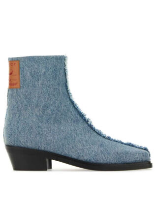 Denim Boots