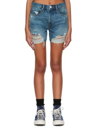 Denim Shorts Long