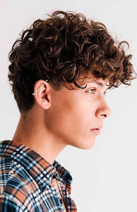 Eboy Curly Hair Men