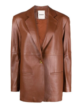 Leather Blazer