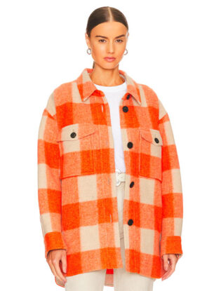 Orange Shacket