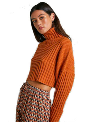 Orange Sweater