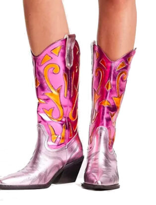 Pink Cowboy Boots