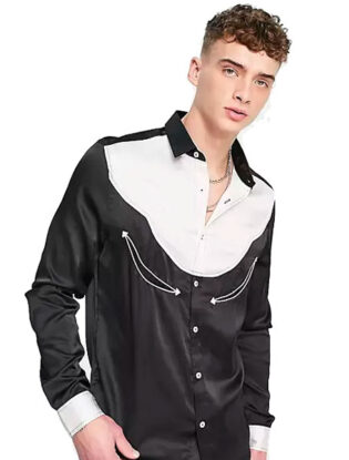 Satin Western Shirt