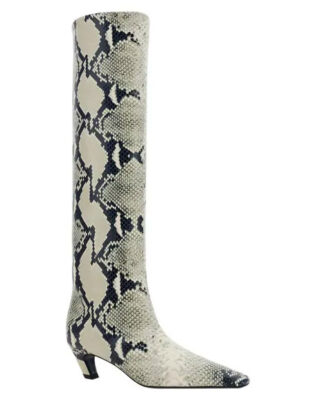 Snake Knee Boots