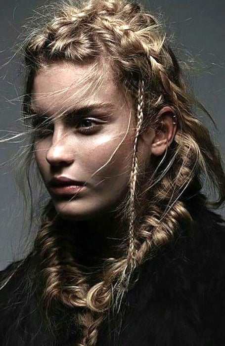 Traditional Viking Hairstyle for women