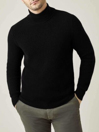 Business Casual Winter Outfit Men