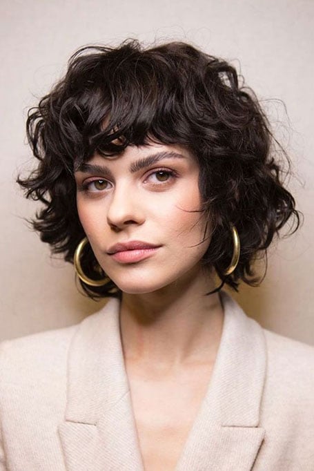 Short Curly Shag