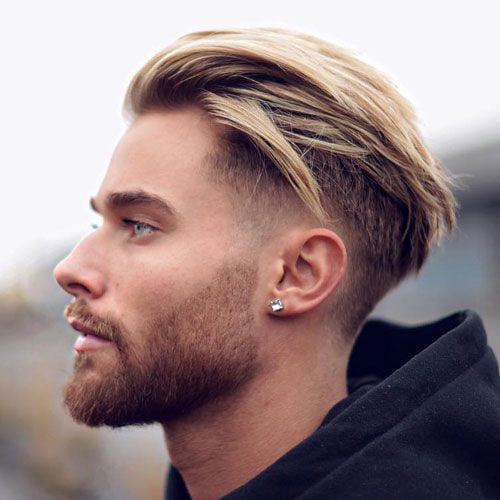 Slick Back Undercut Haircut