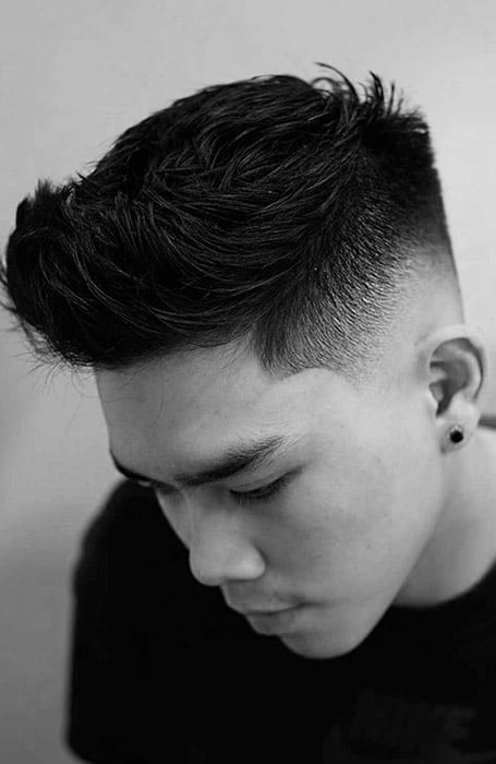 Burst Fade Quiff