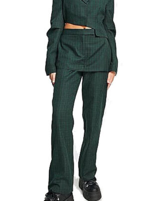 Check. Trousers
