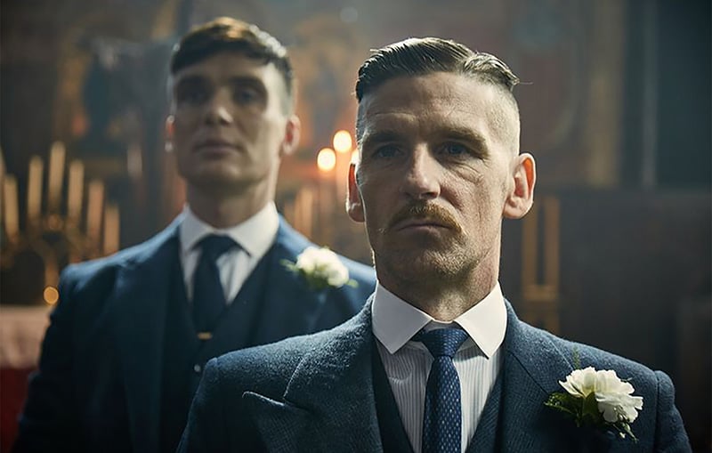 Peaky Blinders Slick Back Hair