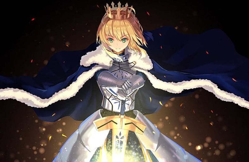 Saber Fate Hot Anime Character
