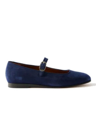 Velvet Ballet Flats