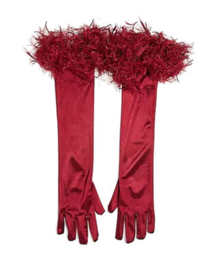 Feather. Gloves