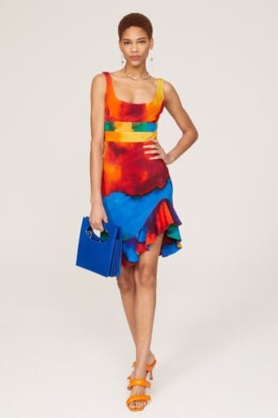 Colorful Tank Dress 80s